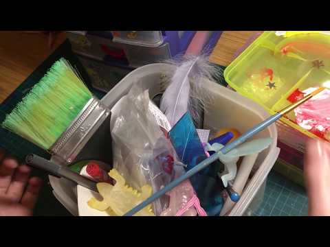 ASMR Organising Art Supplies (Part 2)