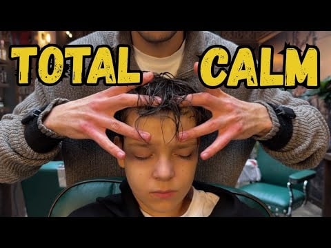 ASMR Gentle Sleep Massage for a Young Client