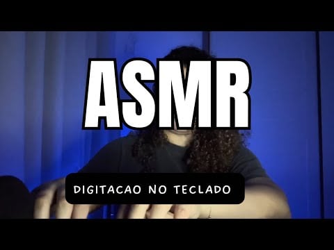ASMR - SONS DE DIGITAÇÃO NO TECLADO ⌨️ | TYPING SOUND | DURMA EM SEGUNDOS 🎧😴
