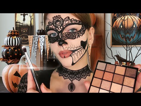 АСМР Макияж Подруге на Хэллоуин • ASMR Halloween Makeup for You