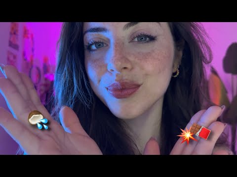 ASMR: COCONUT RAIN 💦🥥  & CHOCOLATE CRACK 💥🍫