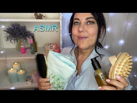 ASMR Massage💆🏻‍♀️РАССЛАБЛЯЮЩИЙ МАССАЖ ТЕЛА С МАСЛОМ🧴ПОЛНОЕ ВИДЕО👇СМОТРИТЕ НА БУСТИ и в ПР Дзен VK До