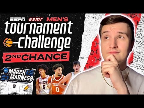 ASMR | March Madness Second Chance Bracket Predictions 🏀✏️