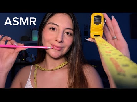 ASMR TE MIDO LA CARITA Y TE DIBUJÓ CON AMOR 💕
