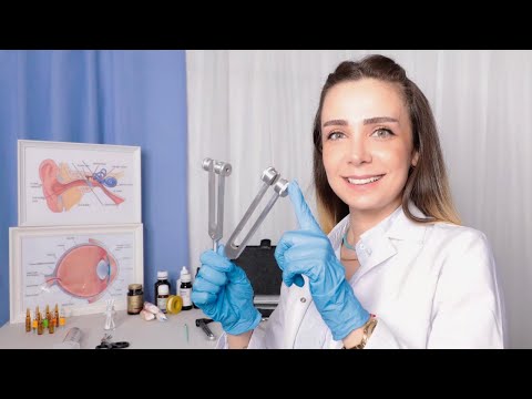 Kulak Muayenesi 👂🏻 Duyu Testi | Medical Role Play 👩🏼‍⚕️ Türkçe ASMR