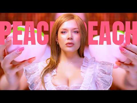 🍑 SQUEEZING THESE GIANT PEACHES 🍑 | ASMR