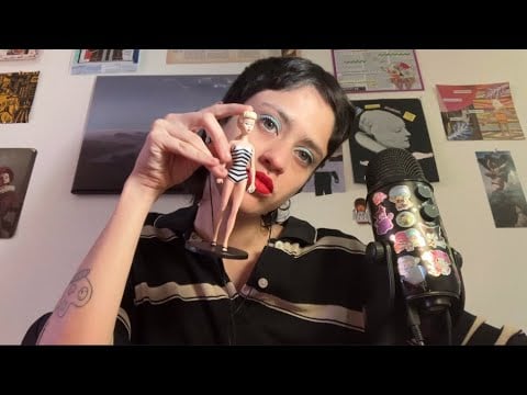 asmr ⭐️ unboxing de la primera barbie de la historia 
