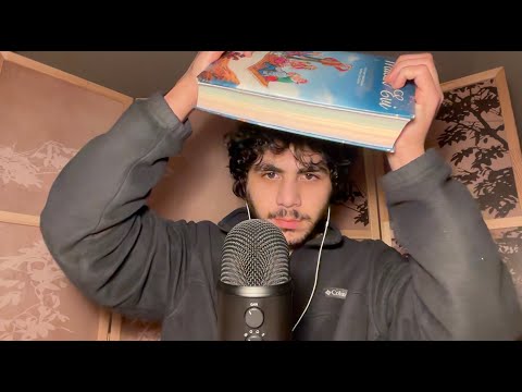 ASMR Book Tapping Slow and Gentle