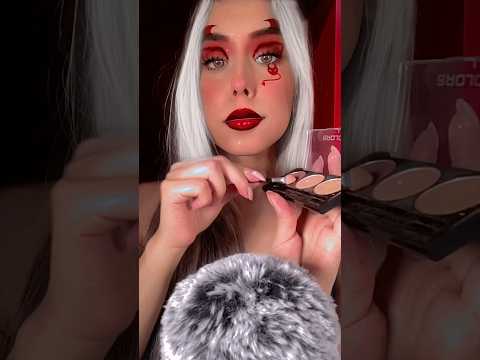 ASMR Doing Your Halloween Makeup 🎃 #asmr #asmrmakeup #halloween