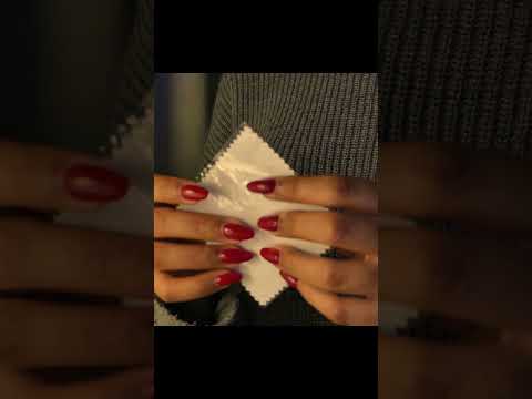 ASMR quick & tingly triggers! ⏱️  #asmr #relax #gentletriggers #notalking #calmingtriggers