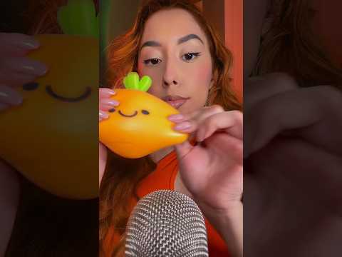 ASMR Orange Triggers Only #asmr #asmrtriggers #sleep 🧡🥕