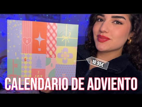 ASMR ABRIENDO CALENDARIO DE ADVIENTO DE MAQUILLAJE ✨😁 