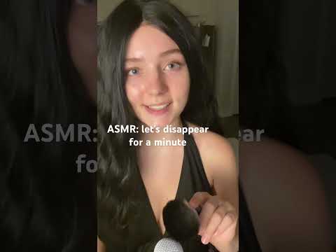 let's disappear for a minute 🤍#asmr #girlfriendasmr #sleepasmr #cozy #whisper