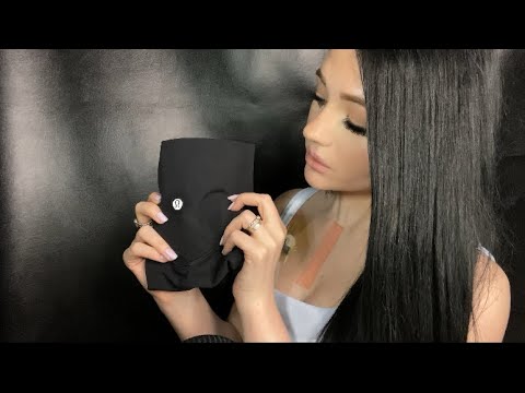 ASMR| MY LULULEMON COLLECTION/FAV ITEMS (COLLAB WITH RACH ASMR)