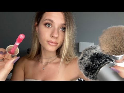 ASMR| Doing Your Fall Makeup| Close Whispering🍂