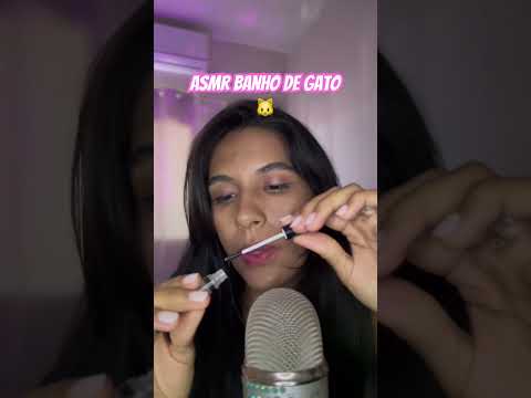 Asmr maquiando com saliva #asmrshorts #asmrspitpainting