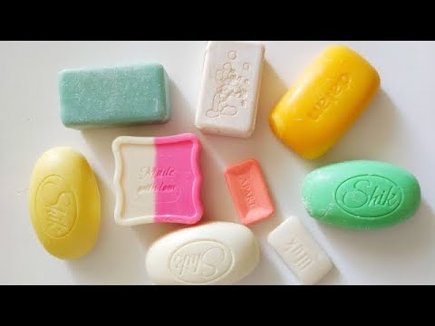 Dry Soap carving ASMR\ relaxing sounds\ No talking. Satisfying ASMR video\ Cutting soap