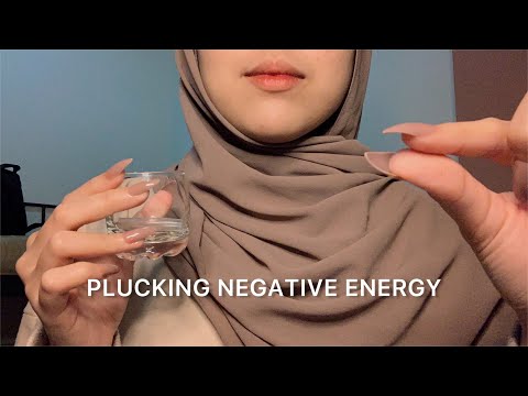 asmr plucking your negative energy🧠🤏🏻|  asmr Indonesia😴