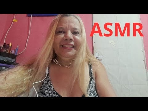 #ASMR # Com fones de ouvido. # maquiando vocês.  🥱🥱💤