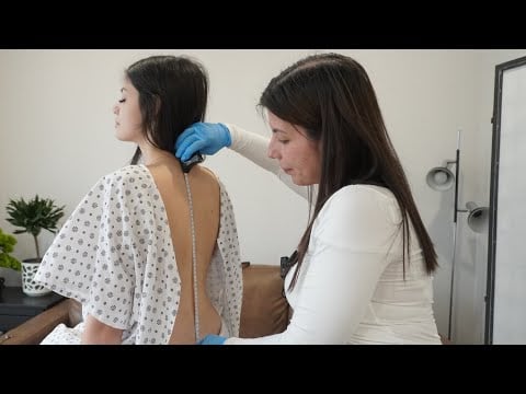 ASMR Real Person Health Assessment | Full Body Medical Exam, Back, Scalp, Feet | RELAX & SLEEP