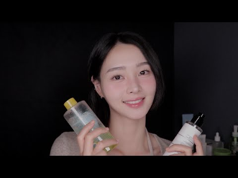 ASMR.No Talking.잠이 오는 클렌징부터 스킨케어까지 수면을 위한소리 💤 |From cleansing to skincare, it's a sound for sleeping