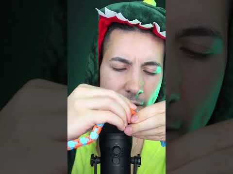 ASMR COM FIDGET TOY CROCANTE #shorts