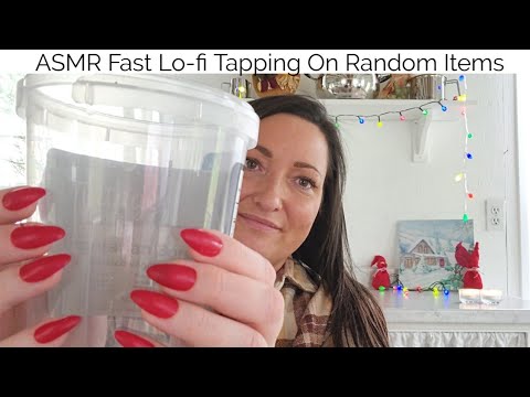 ASMR Fast Lo-fi Tapping On Random Items