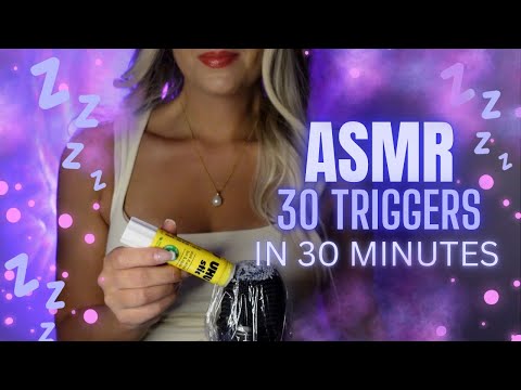 💫 ASMR | 30 Triggers in 30 Minutes | Trigger Assortment for Relaxation and Deep Sleep 💤