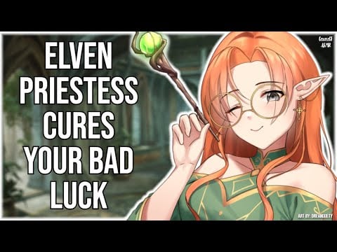 3DIO ASMR | Elven Priestess Cures your Bad Luck ft. @NyanTalesASMR 🧝⛪ | Trigger Heavy Sleep Aid