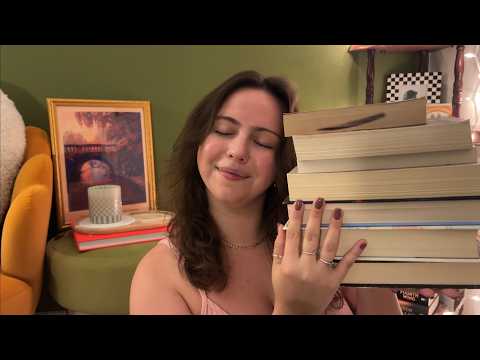 asmr MASSIVE book haul 📚✨