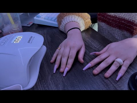 ASMR Bratty client gets her nails fixed 🙄💅 ~Roleplay~