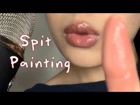 ASMR Spit Painting Your Face🖌️