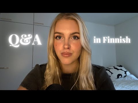 ASMR SUOMI Q&A | vastaan teiän kysymyksiin kuiskaten | whispered Q&A in Finnish