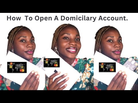How To Open A Domiciliary Account In Nigeria In 2023.Dollar, Euro Pound And Current. #bank