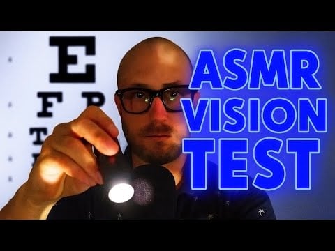 ASMR Eye Vision Exam - Plenty of Lights Triggers 🔦