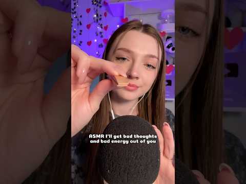 Clean your bad energy #asmr #asmrsounds #asmrrelax #asmrsleep #relax #tingles #whispers