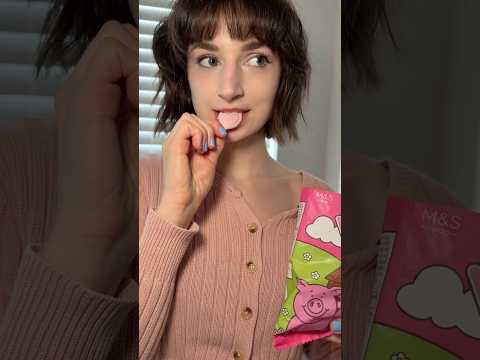 Trying new candies #ASMR #tastetest #vegan #eatingsounds