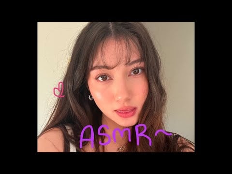 ASMR - Doing My Makeup!  (Long af) (whispering, tapping)
