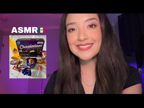 ASMR ✨ Eating Mexican candy/snacks 🇲🇽❤️