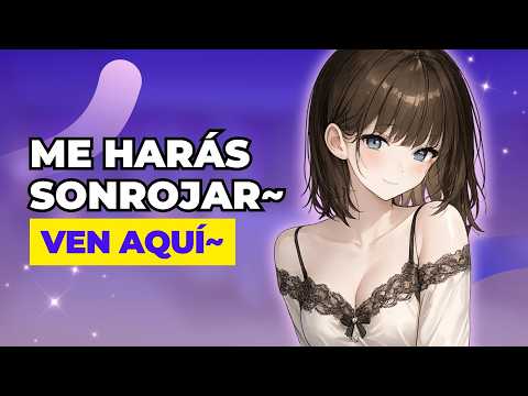 ESPOSA te hace COSQUILLAS en la CAMA 🤭💜 ASMR Anime Roleplay