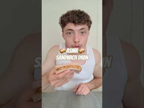 asmr dégustation du sandwich divin🥪