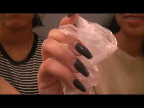 Ambers ASMR:***~Best friend tries to do ASMR for the first time ~ {WARNING CONTAINS LAUGHTER!}***