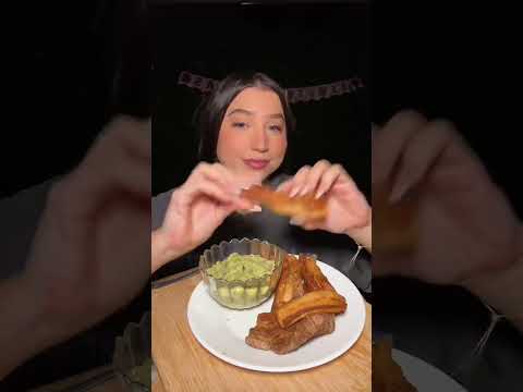 Yum! Chicharrones ASMR  ☺️ #asmr