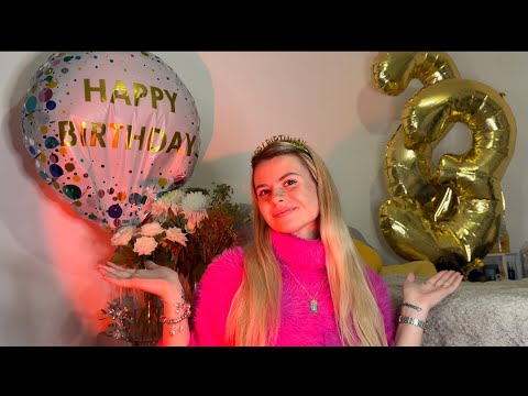 ASMR| UnGet Ready with Me from My 23rd Birthday!