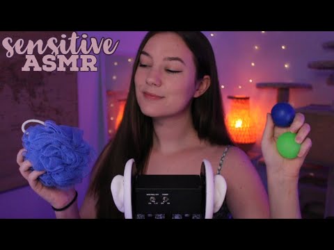 ASMR ♡ Sensitive 3Dio Trigger Assortment (No talking)