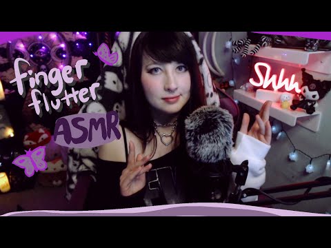 finger flutter asmr - gentle hand sounds