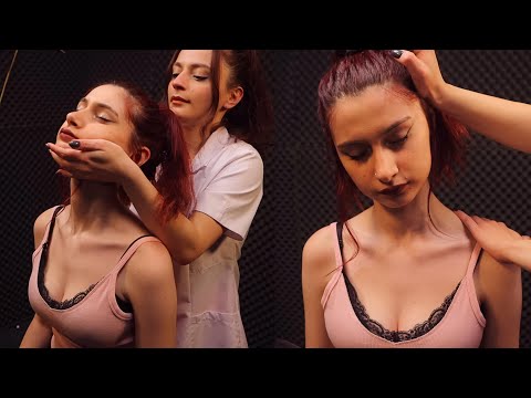 ASMR CONTENT !! Head & Back Massage | Get Ready For Sleep with ''Melek''