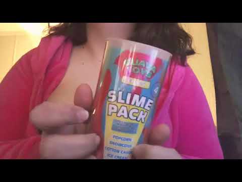 ASMR - Playing with slime