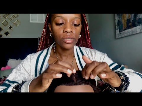 ASMR 💙 Scalp Scratching + Positive Affirmations