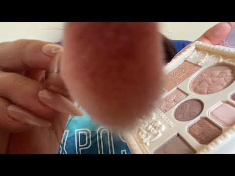 ASMR doing your angel makeup🥰💆‍♀️ no talking 